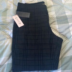 NWT Nanette Lepore Black Print Stretch Leggings